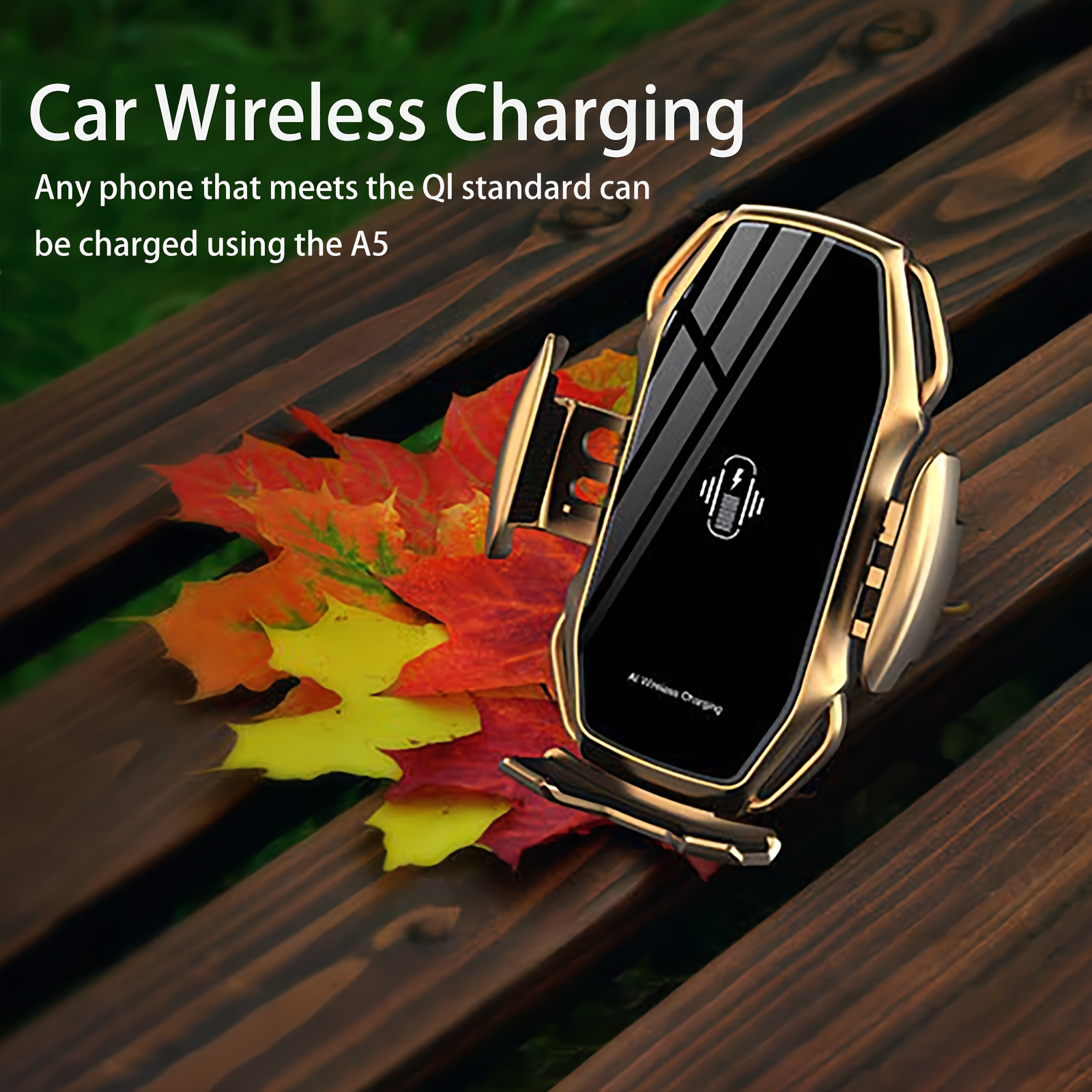 

Car Magnetic Wireless Charging, Intelligent Electric Opening And Closing, Firm And Not Easy To Fall Off, 10w Charging Suitable For Phones That Can Support Wireless Charging