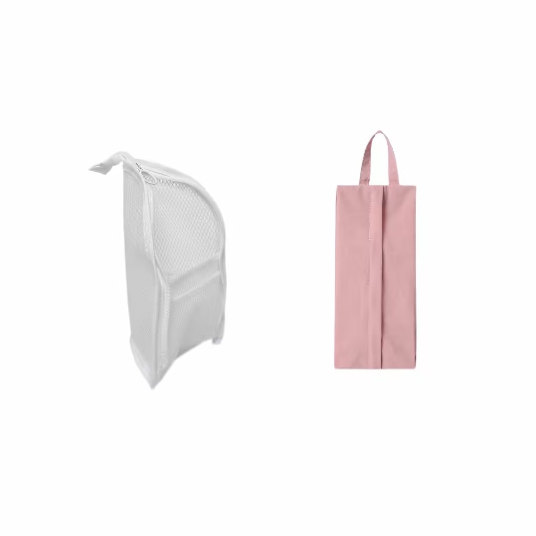 TEMU 2pcs Set: Toiletry Bag + Storage Pouch. Compact And Thickened Mesh Makeup Bag, Large-capacity Octagonal Toiletry Bag, Portable Pouch For Small
