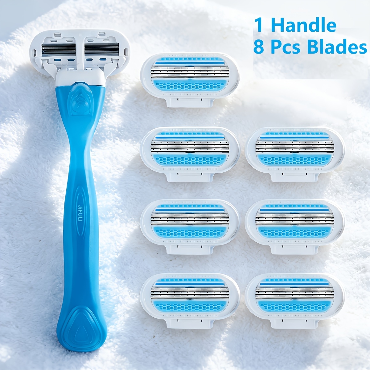 Women's Razor, 3-layer Stainless Steel , Replaceable Safety Manual Hair Removal
