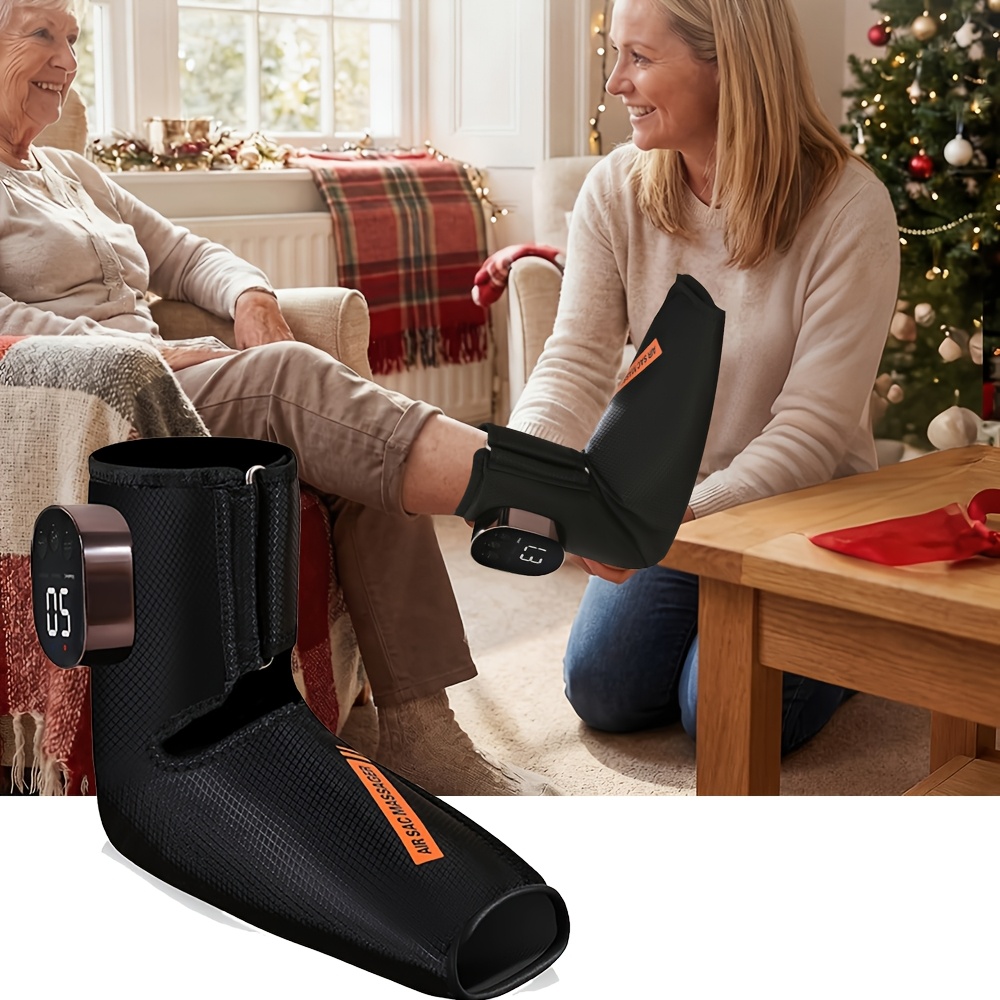 Image of 1pc Foot Massager, Portable Massage, Birthday Gifts For Mom Dad Men Women, 2000mah Foot Warmer For Ankle