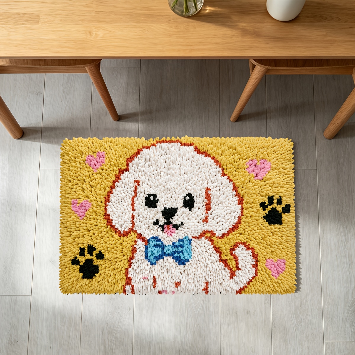 Lock Hook Kit Happy Puppy Segmented Pattern