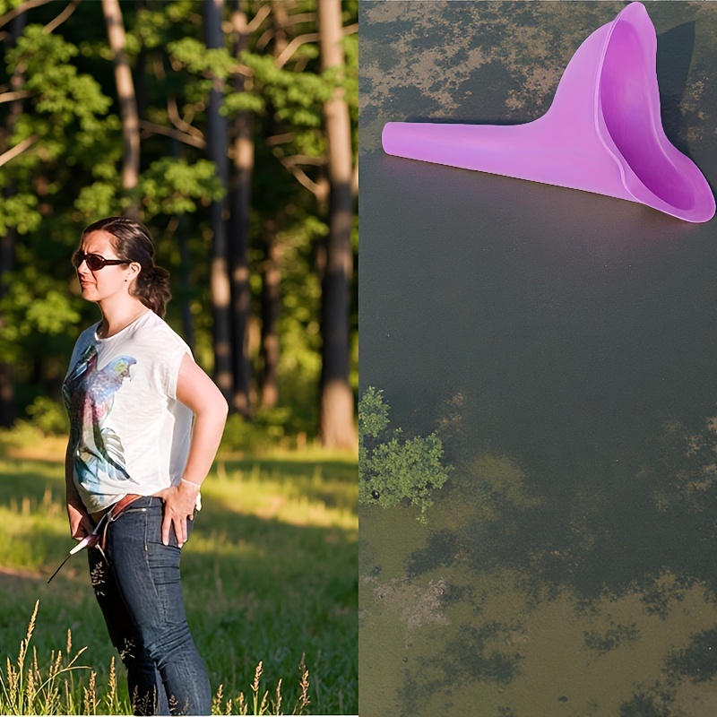 Orinatoio Portatile Donna In Silicone - Per Viaggi E Campeggio