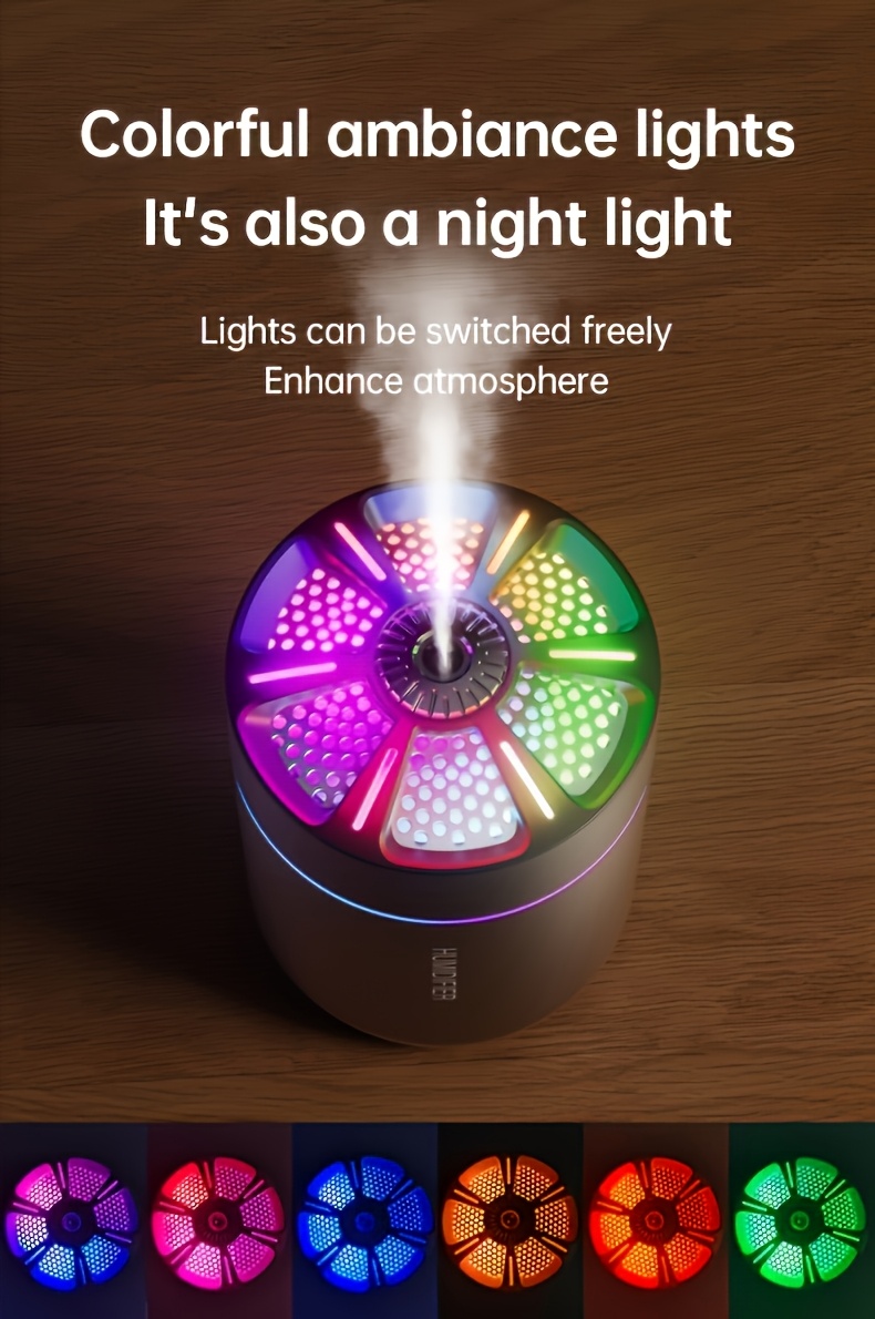 180ml mini usb air humidifier aromatherapy diffuser ultrasonic mist for home bedroom car plastic cool mist technology usb powered ideal for travel portable humidifie details 1