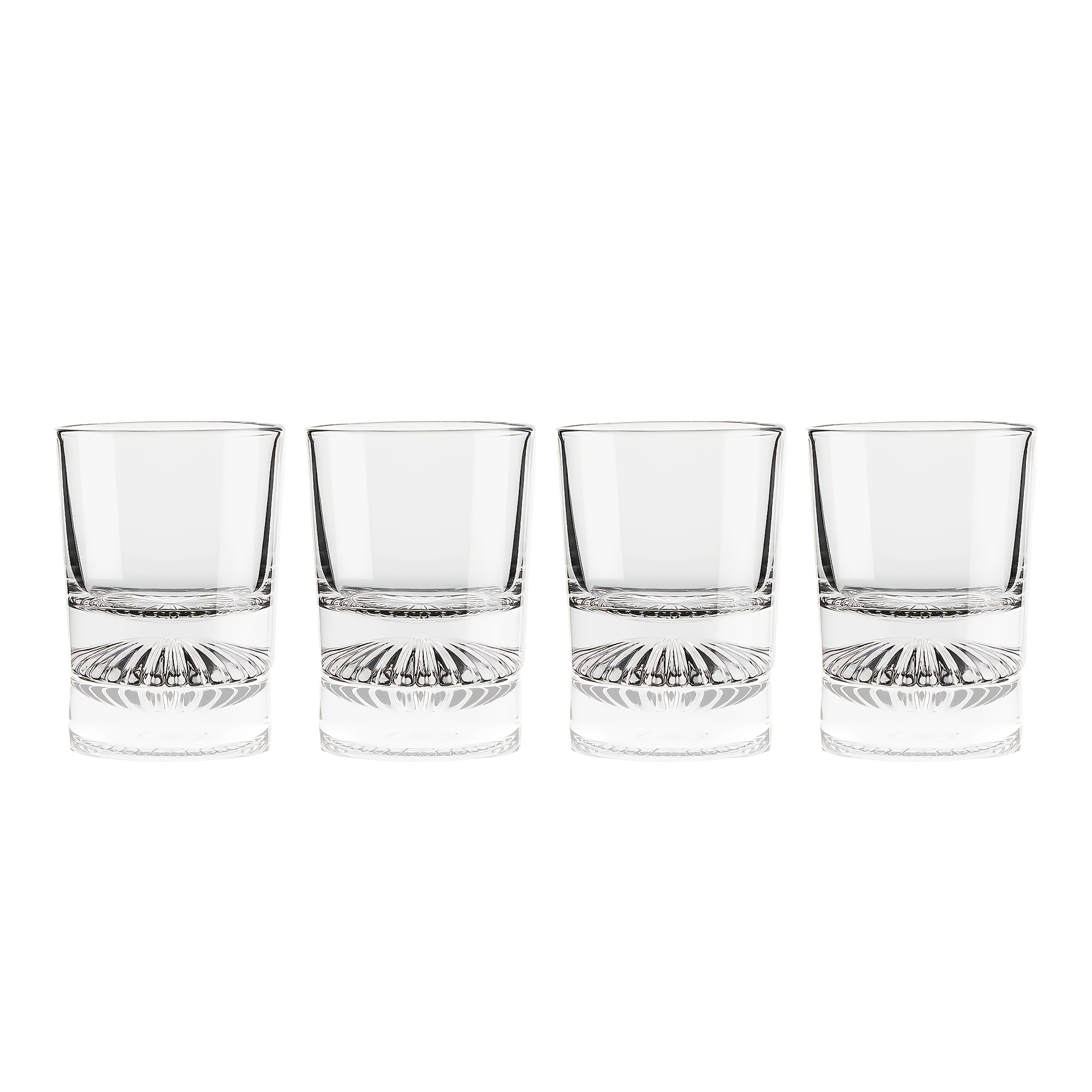Image of 4/8pcs, Whiskey Glasses, Clear Crystal Glass, , Whiskey, Vodka, Suitable For Bar And Restaurant, 310ml/10.48oz