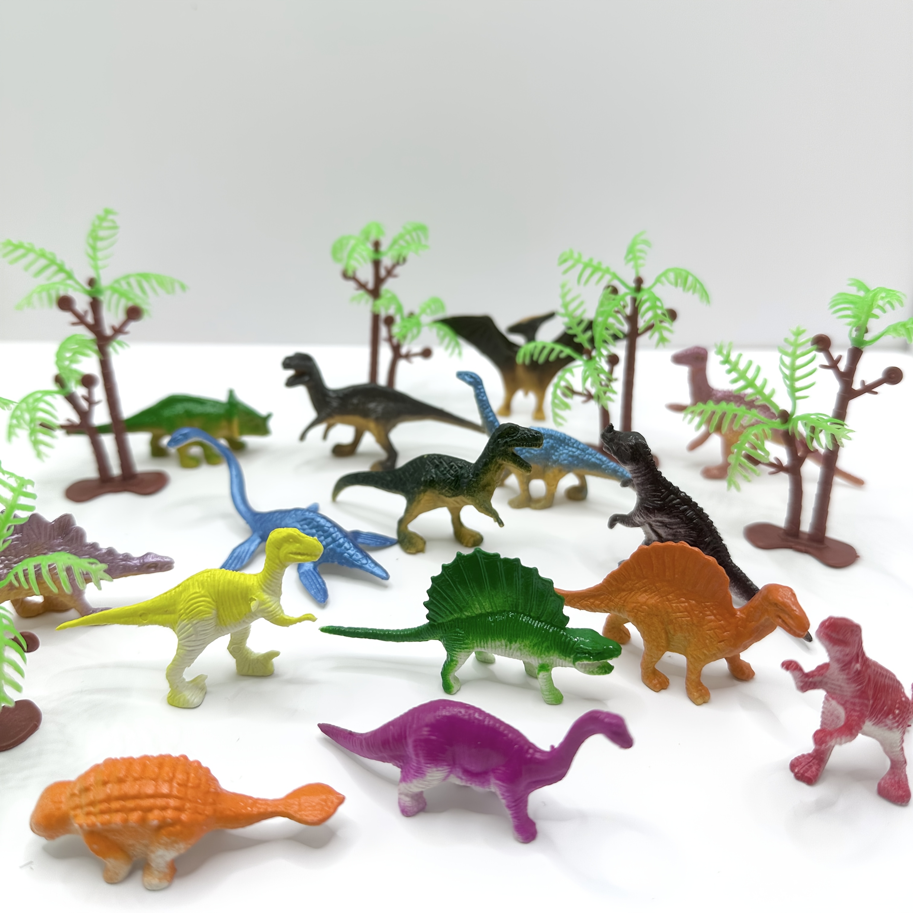 thumbnail image 2 of Oriate 12PCS Mini Dinosaurs Figures Figurines Toys For Kids 2 of 12