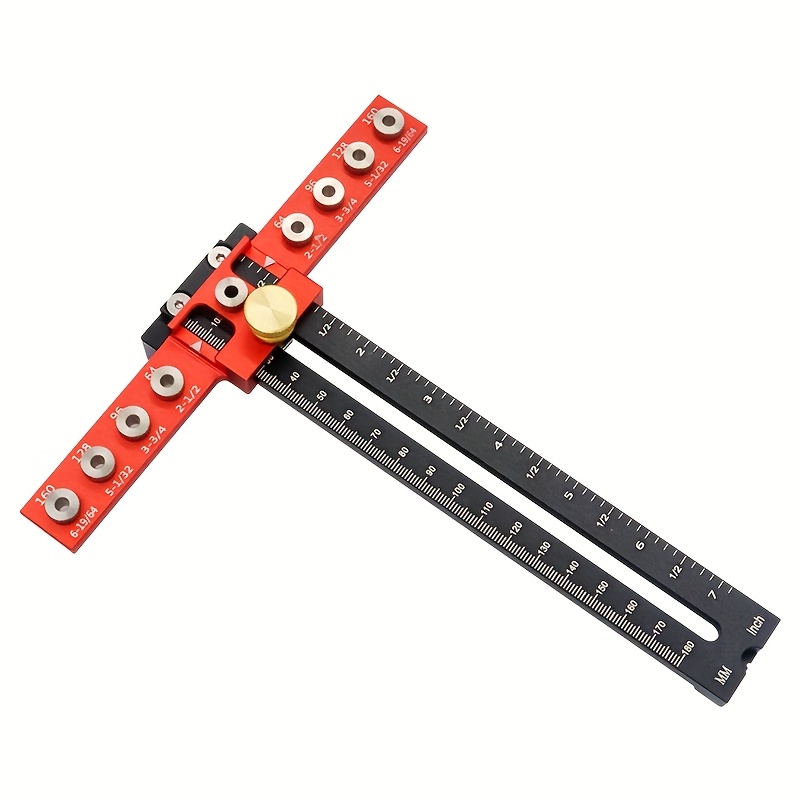 Handle Punching Locator Woodworking Small Cupboard Door Shake Handshandle Installation Cabinet Punch Aluminum Alloy
