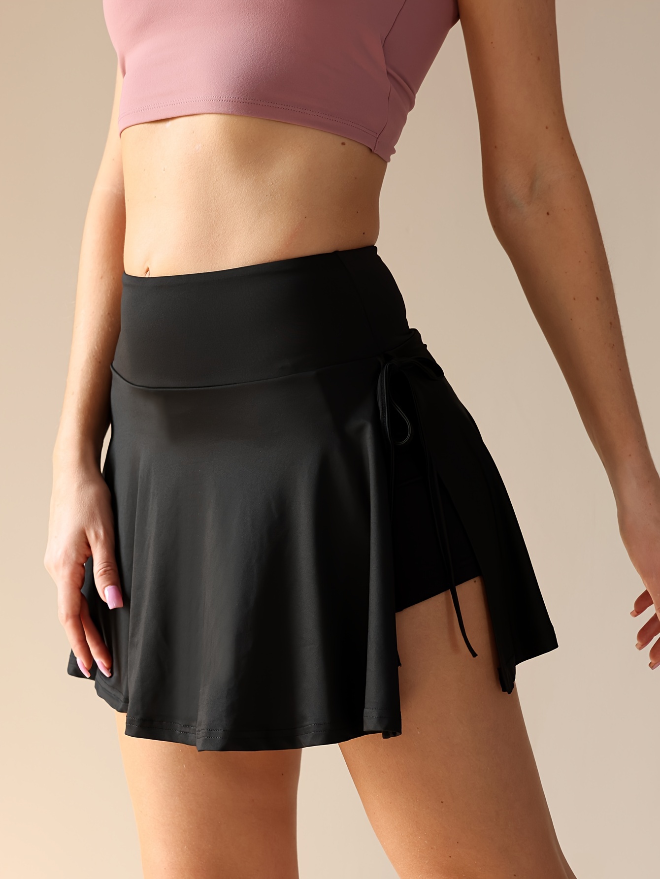 High Quality Womens Quick Dry Yoga In Short Skirt With Pocket For Gym,  Sports, And Summer Dresses Elastic Waist From Luyogaworld, $20.81