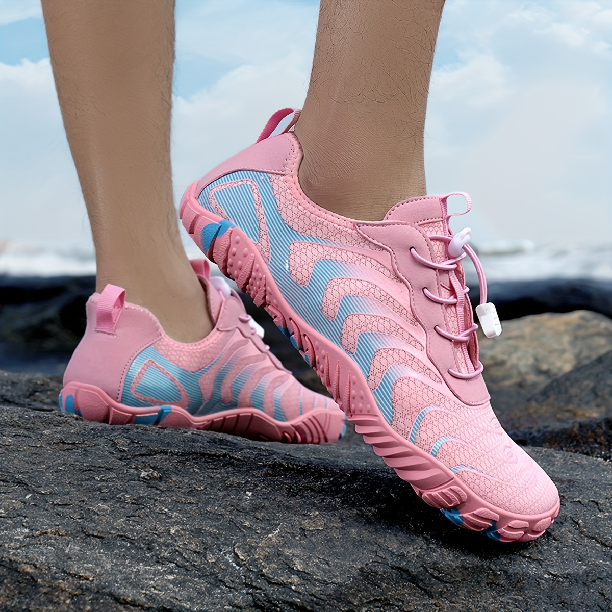 Chaussures De Plage Feslishoet Chaussures D'eau Pour Hommes Et