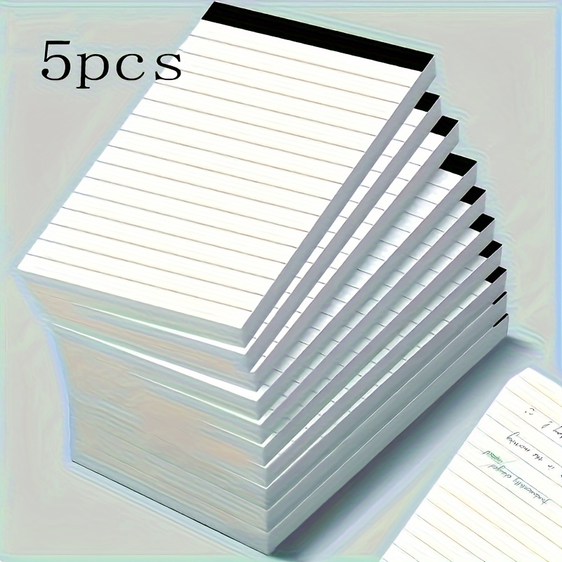 

2/3/4/5 Portable Notepads. 3 X 5 Inches, 30 Pages Each, Perfect For School, Office And Home. Daily Necessities