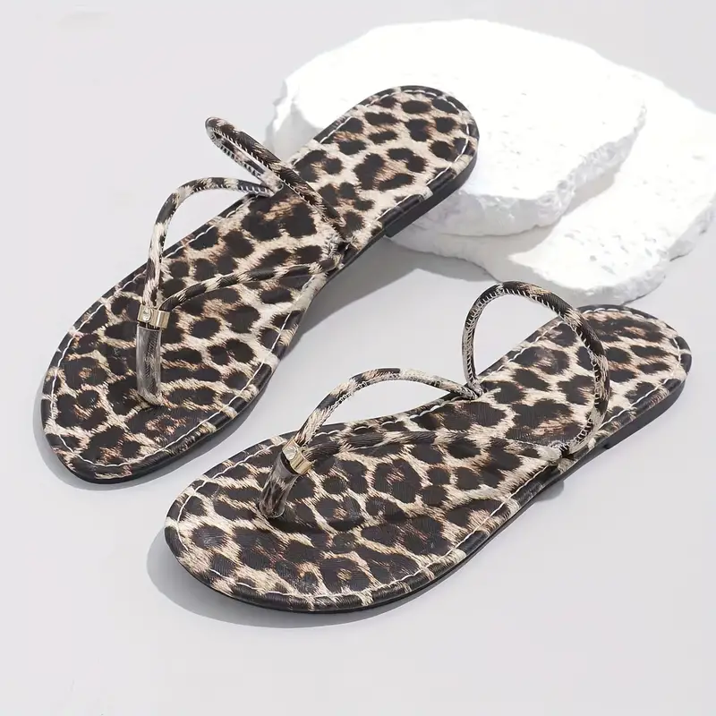 Women s Trendy Flip Flops Casual Clip Toe Flat Summer Shoes - Temu