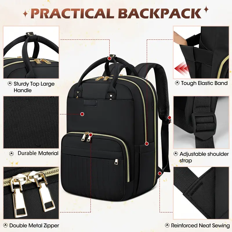 womens laptop backpack 15 6 inches waterproof travel usb - Temu womens laptop backpack 15 6 inches waterproof travel usb - Temu