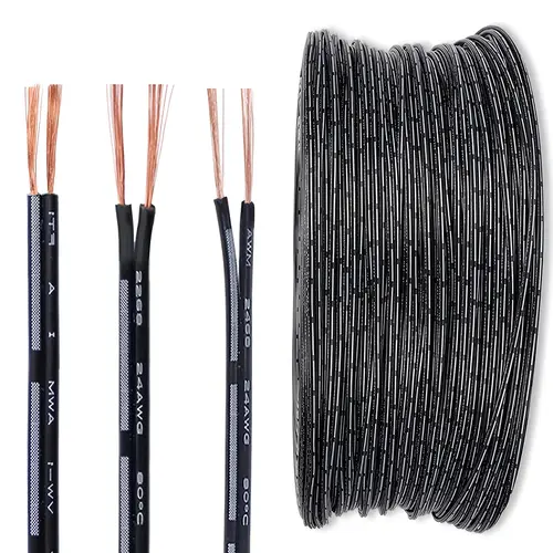 1pc ul2468 2 pin wire 16 18 20 22 24 copper insulated pvc wire led lighting strip wire fixture wire residential outdoor commercial industrial wire black white 3 1m 10ft 25ft 15 50ft 30 5m 100ft