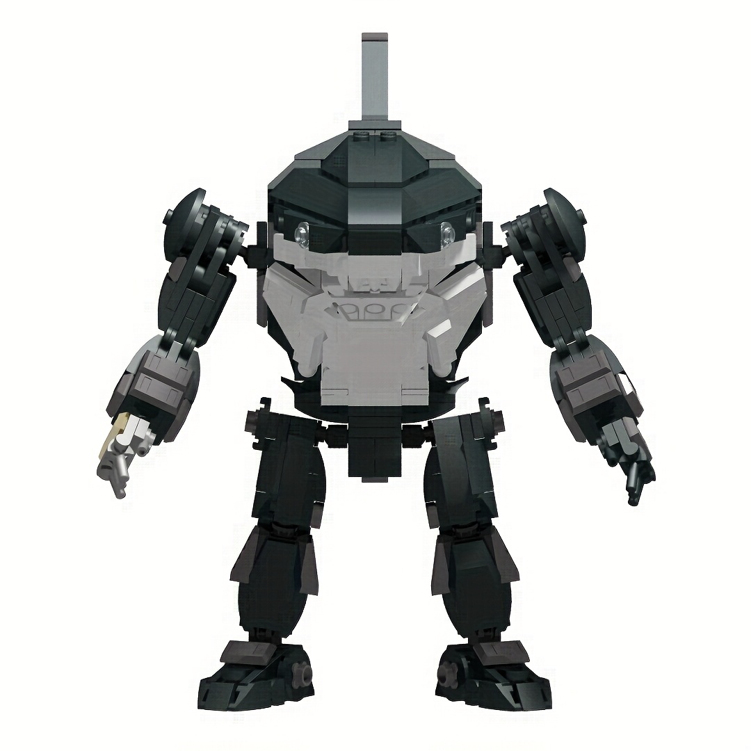 465ピース サイバー ロボット ビルディングキット moc フィクション