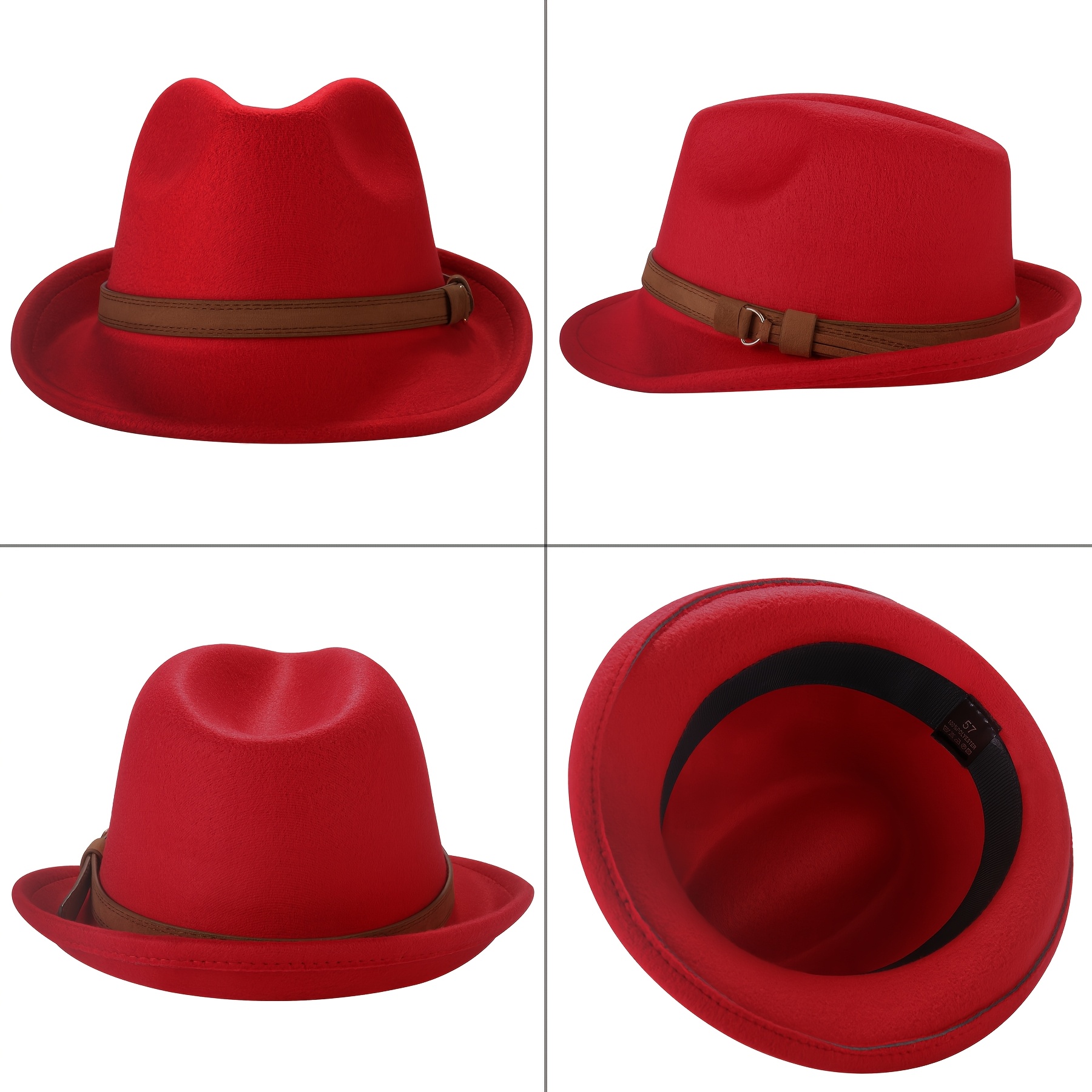 Classic Jazz Hat With A Simple British Style, Suitable For Men And Women.