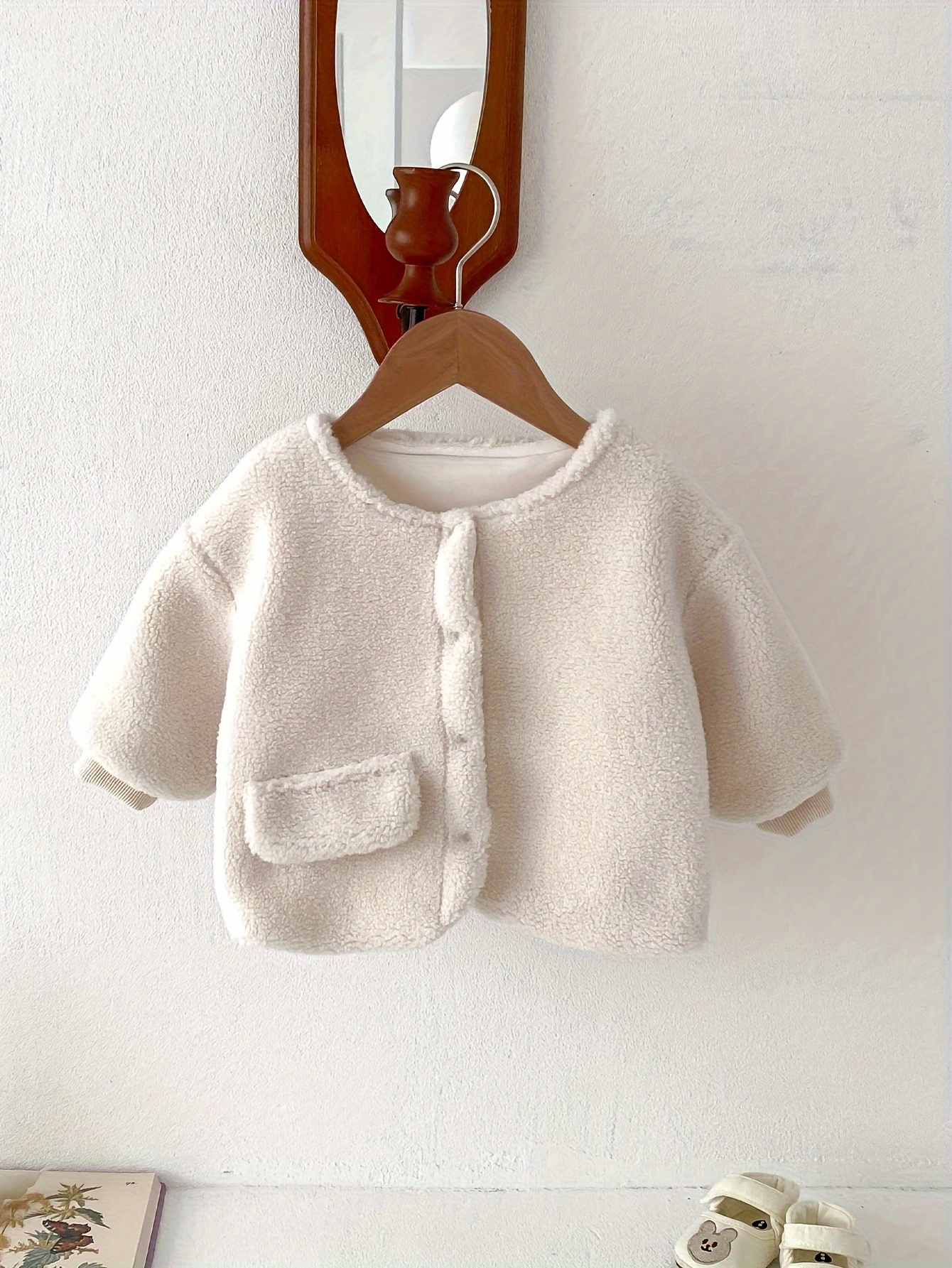 button baby fleece clothes