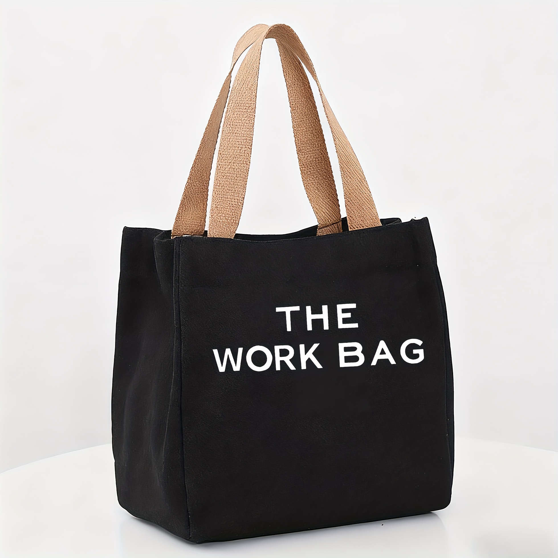 stück the work bag bedruckte tragetasche damen große Temu Germany