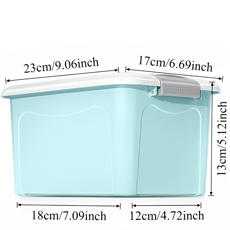 plastic storage box contemporary style multipurpose use   closure under bed storage Product details 2