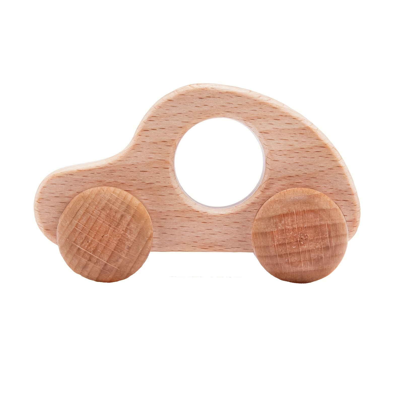 Image of Wooden Car Toy, 's Model For Grasping, 's Educational Toy Car, Christmas, Halloween, Thanksgiving Gift