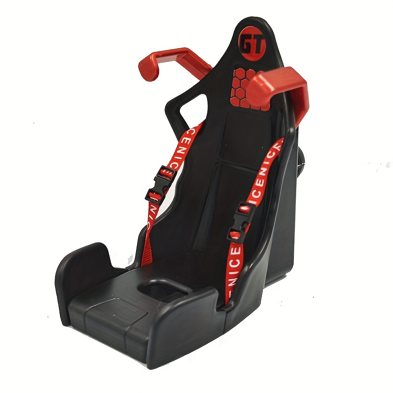 Racing Bucket Seat Style Car Phone Mount Decorate Desktop Mobile Phone Holder Air Vent Hook Fixed Birthday Gift Men's Toy Halloween Trinket Safety
