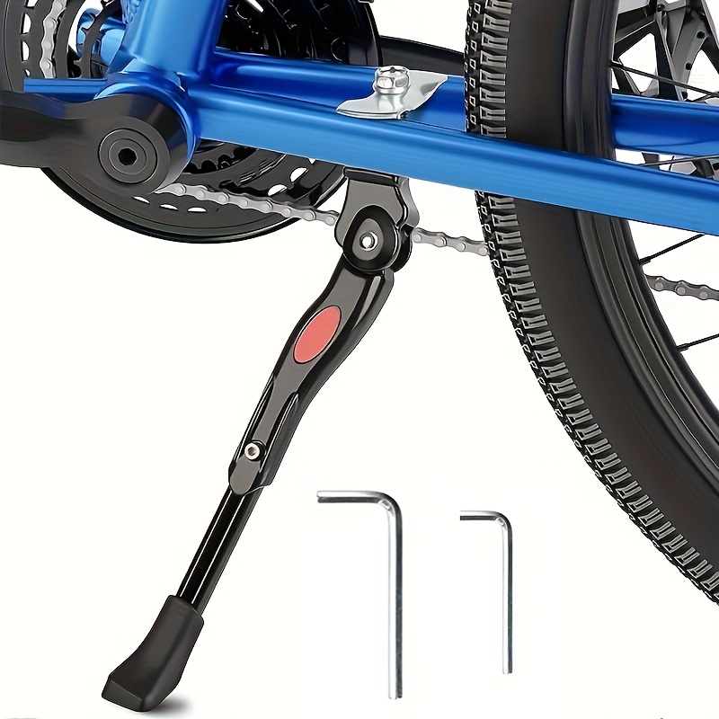 Cavalletto Laterale Per Bici Regolabile - Per MTB, City Bike E BMX 22-28 Pollici - Foto 2
