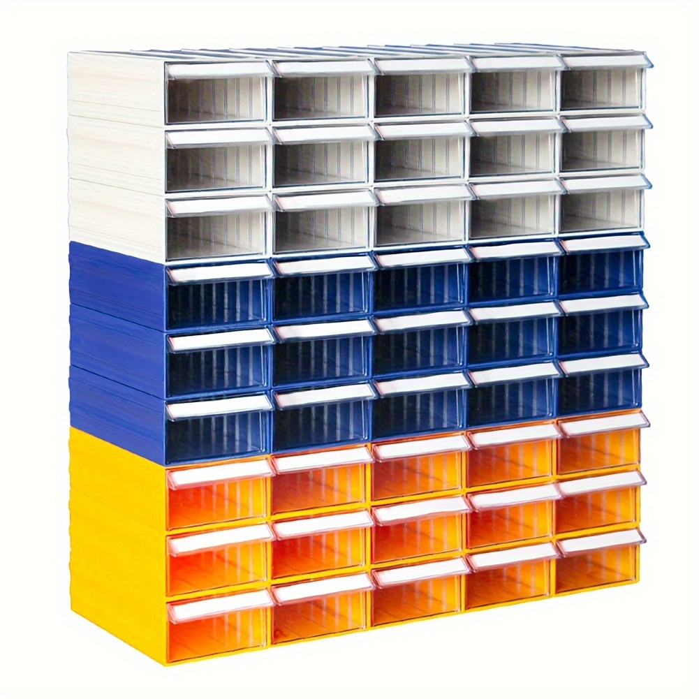 Stackable Extendable Plastic Storage Box Multi color Tools - Temu
