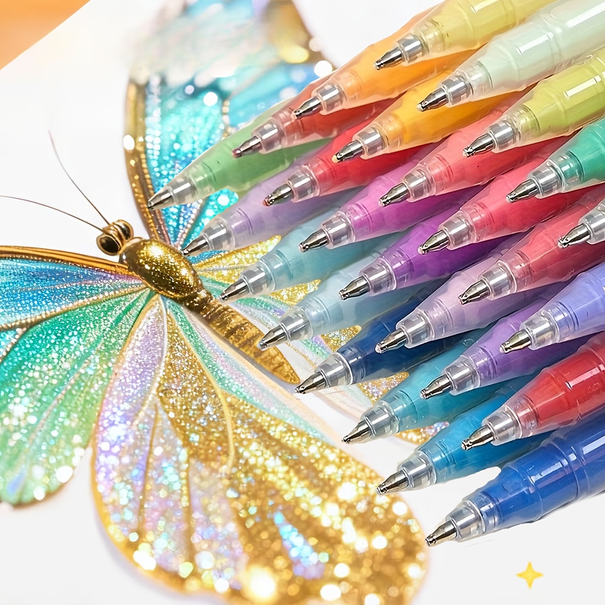 36 colors shiny colored highlighters markers suitable for   exams smooth writing tip closure 36 vibrant colors with plastic body for drawing doodling back to school gifts for students teachers
