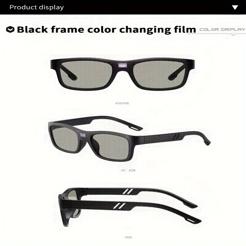 

Lcd Smart Color Changing Polarized Sunglasses Driving Multifunctional Sunglasses