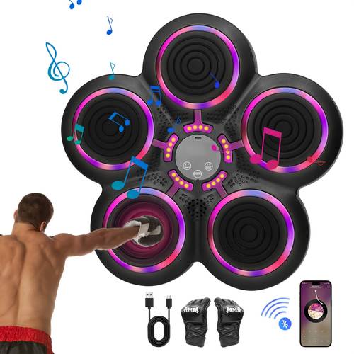 design of adult boxing machine boxing machine with boxing gloves wall mounted boxing trainer electronic boxing fitness equipment suitable for home indoor and gym use
