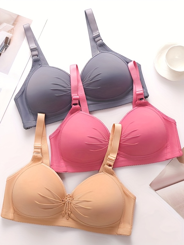 5pcs elegant seamless push up bras for women details 7
