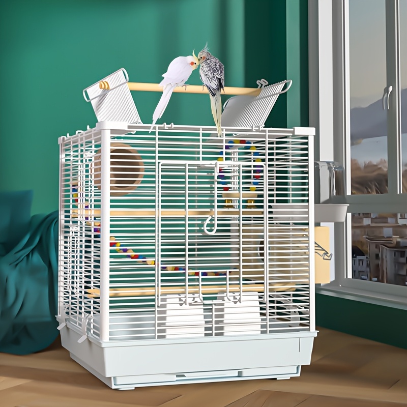 Large Modern Bird Cages Geo Bird Cage For Parakeets Omlet - Main Image