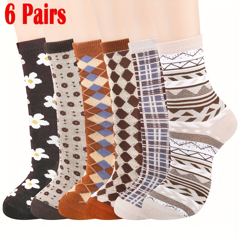 1pair Cozy Women's Winter Thermal Socks - Soft Fleece Lined, Perfect For  Snow Boots And Cold Floors