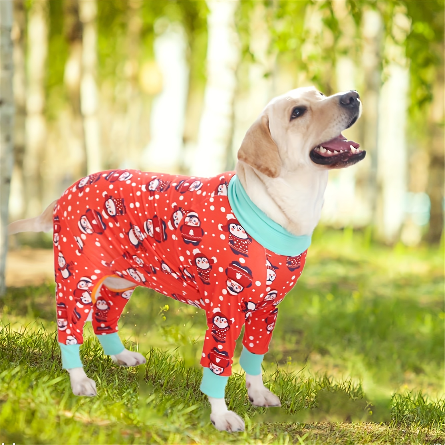 Christmas Pajamas Penguin Dog Pajamas Christmas Dog Pajamas Onesie