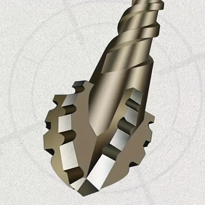 

Four-tooth Serrated Drill Bit, Full-tile Cast Iron Concrete Hexagonal Drill Bit, Dry Drilling Artifact