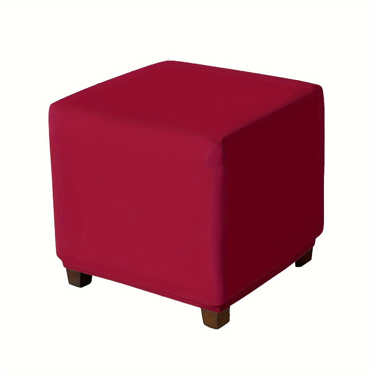 TEMU 1 pièce Housse à enfiler en tissu fibre extensible de couleur unie, style moderne minimaliste, convient pour , et à manger, -rayures de chat,