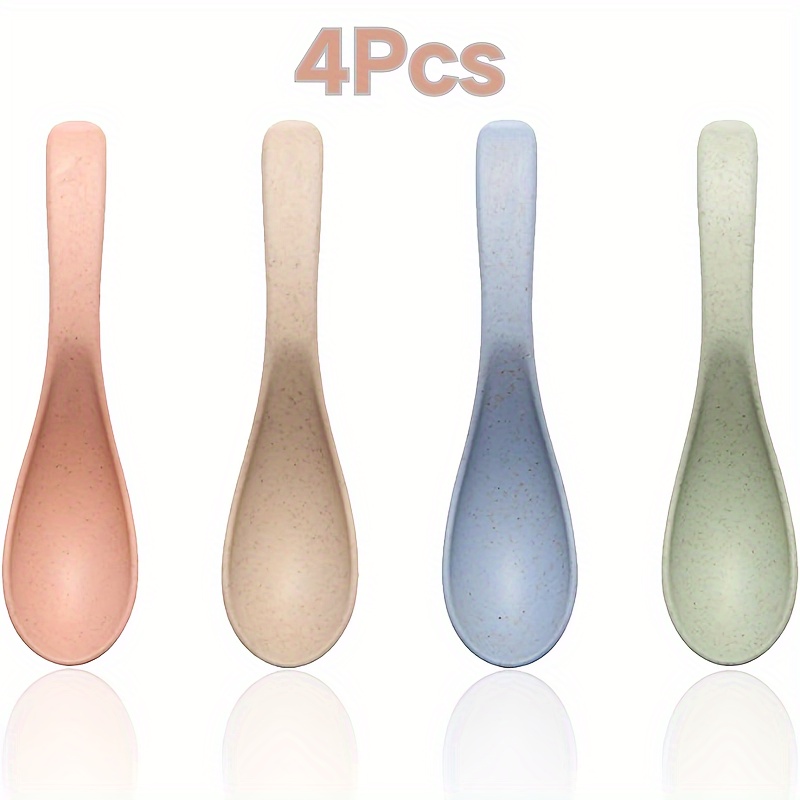 Soup Spoons Microwave Dishwasher Safe Meal Spoon European Temu