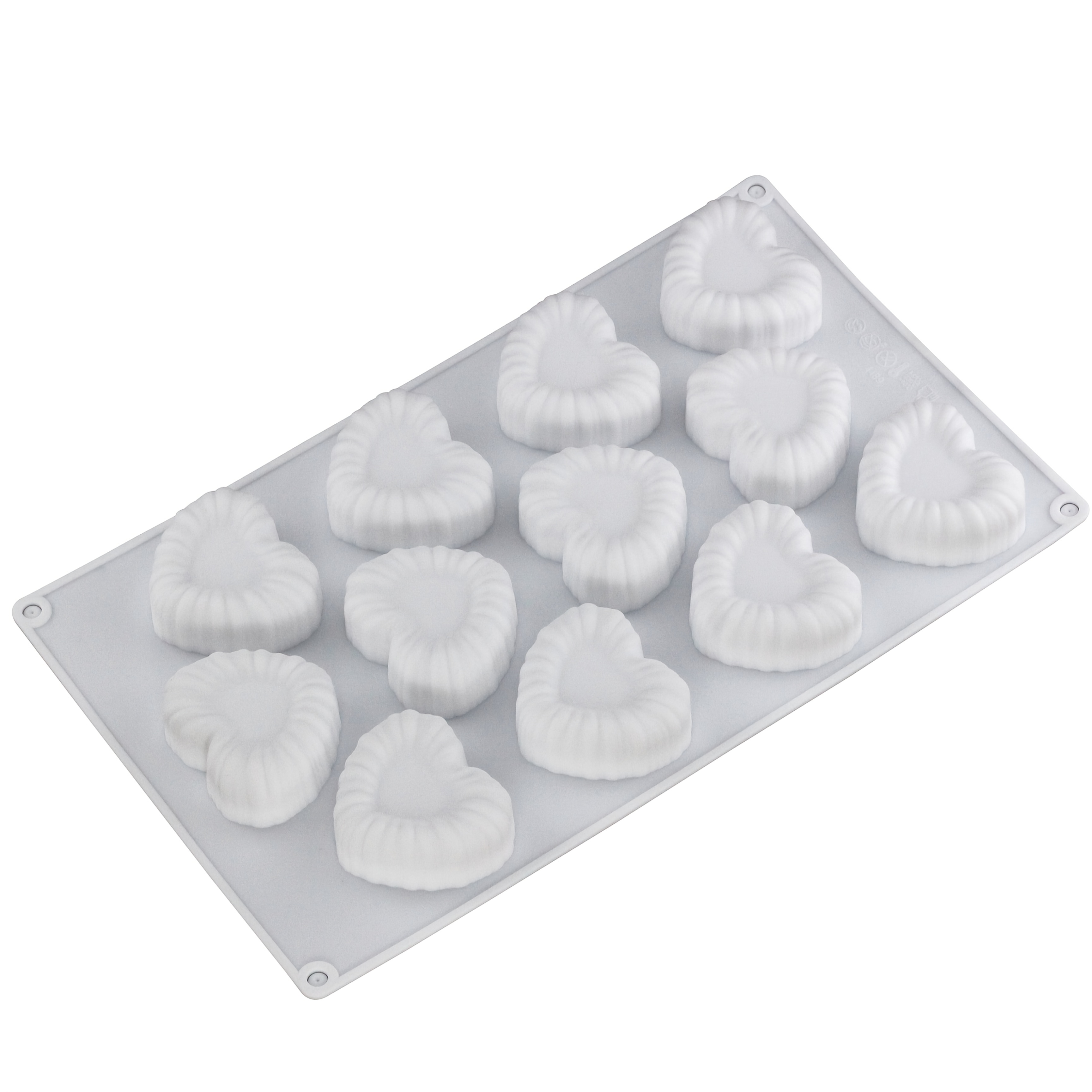 Image of 1pc Heart-shaped Silicone Mold For Baking Pastries, Mousse Cakes, Valentine's Day Candy Mold, Cake Decoration Mold