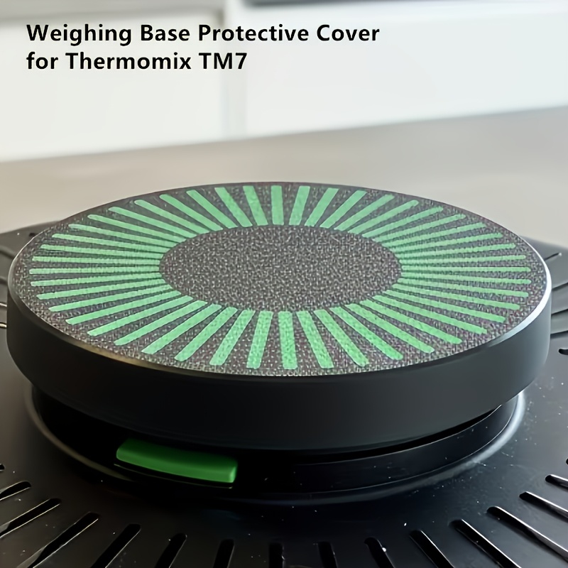 TEMU Plaque de pesée compatible avec TM7 | Facile à nettoyer, accessoire pratique en plastique pour une pesée précise pot mélangeur