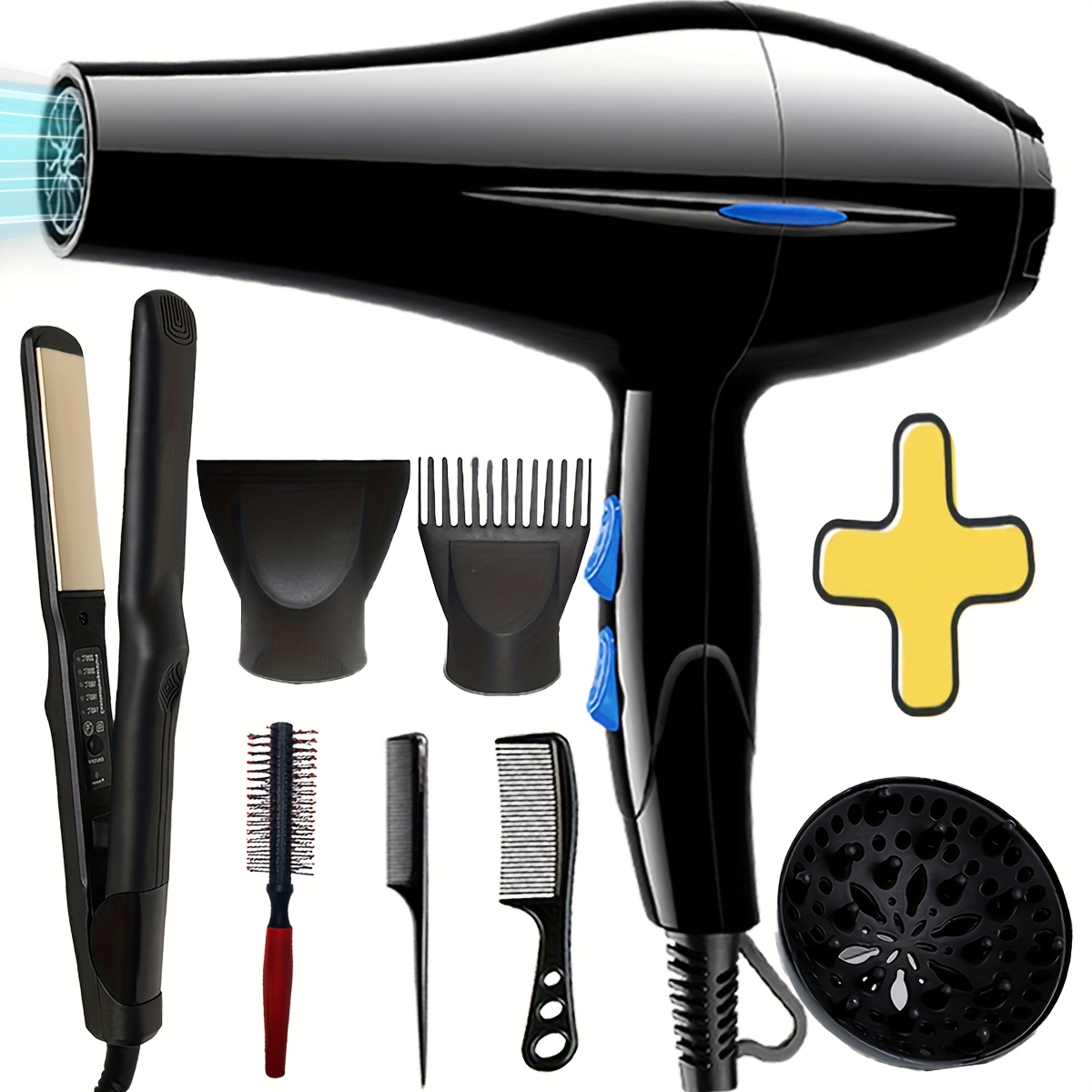 TEMU Hairdryer And Straighteners Are Gifts For Women