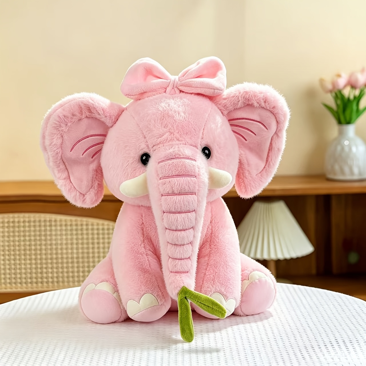ultra soft   realistic large plush toy two colors soft cuddly stuffed animal for boys girls and kids halloween and christmas birthday and holiday gifts birthday festival gifts childrens room decoration