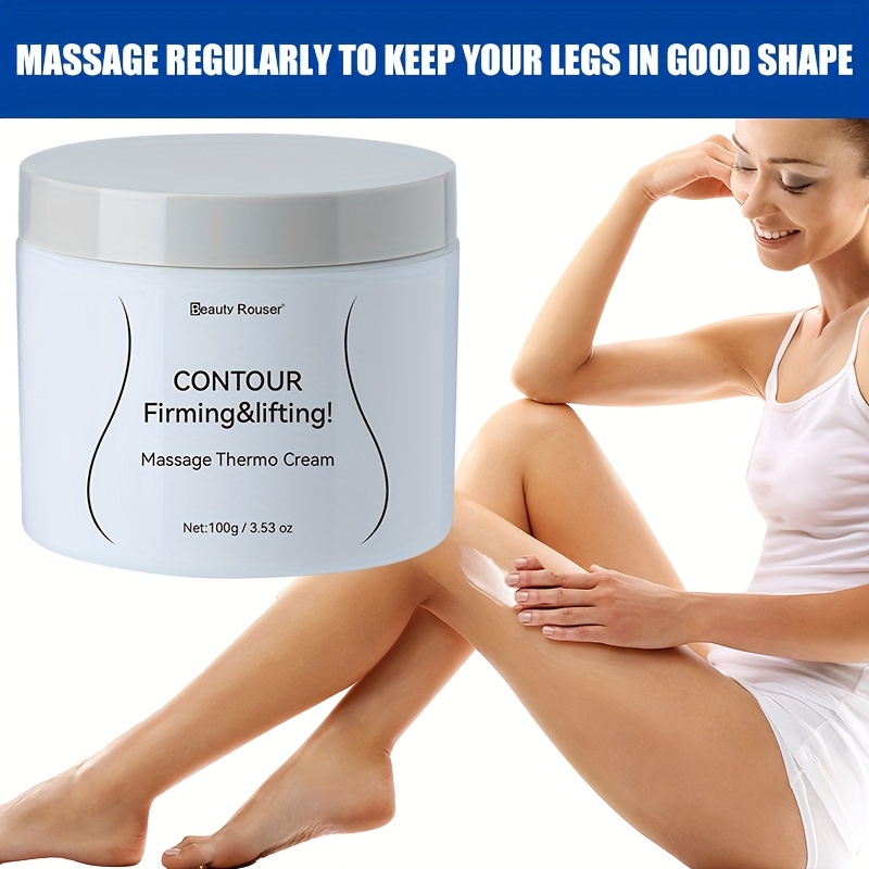 Body Massage Thermo Cream Contour Firming Lifting Contains - Temu