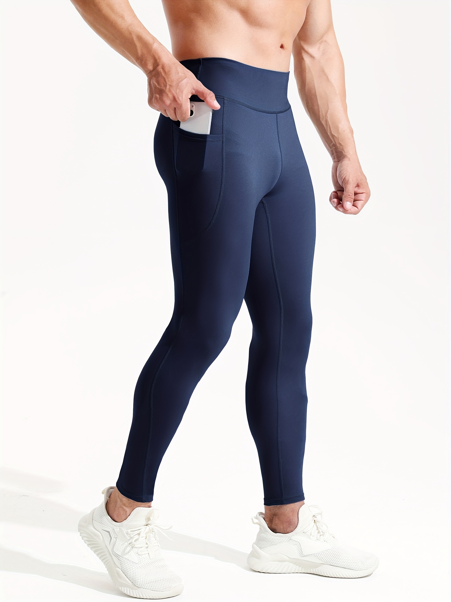 3pcs *'s High-Waisted Yoga Pants Gym Leggings with Side Pocket  Compression Workout Pants in Light/Black/, Stretch Athletic Tights for  Running,