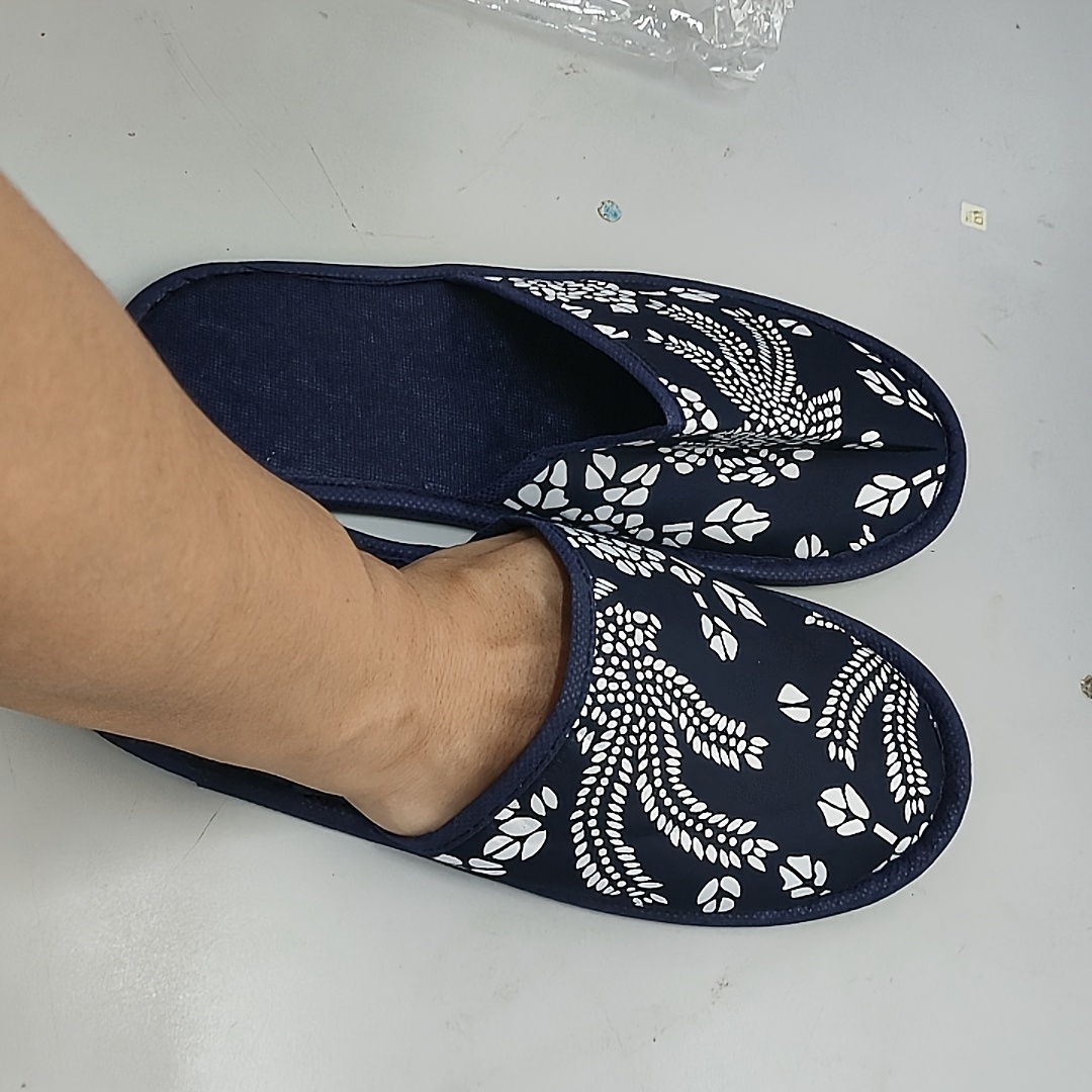 TEMU Disposable Slippers For Home, Hospitality, Hotels, Guesthouses, Beauty Salons, Indoor Use, Travel, Portable, Non-slip Slippers, Women Shoes