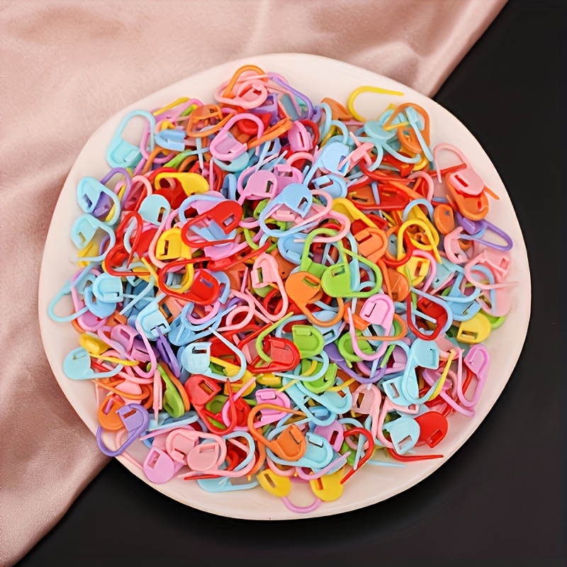 TEMU Lot de 150 marqueurs de colorés pour , pinces pour aiguilles à crochet