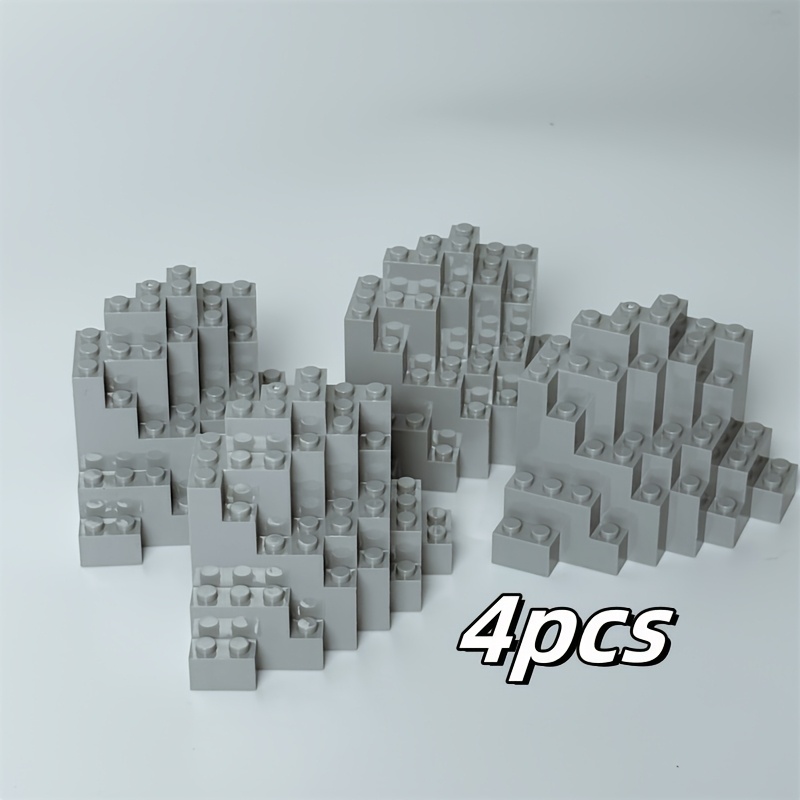 Image of 4pcs Big Mountains Multi Purpose Scene Accessories Education Puzzle Diy Landscape Rock Parts Toy For Boysgirls Birthday Christmas Halloween Gifts