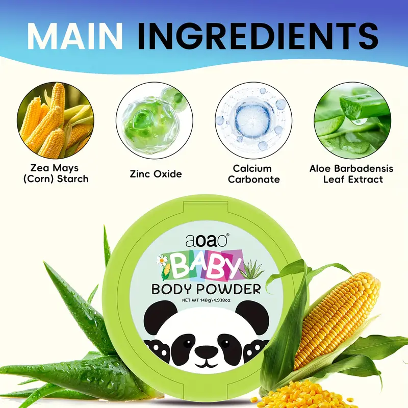 baby powder with puff non greasy moisturizing sweat resistant sensitive light beige 140g witch chamomile pp material all light beige types baby powder for sensitive light beige sleek packaging for halloween Product details 1