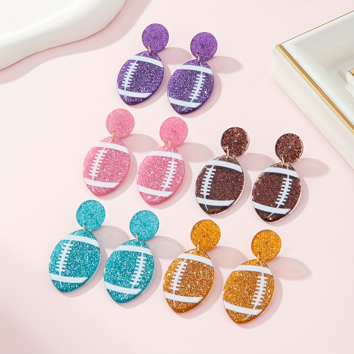 

1 Glittering Women' , , Alloy Ear , & , All- Round For