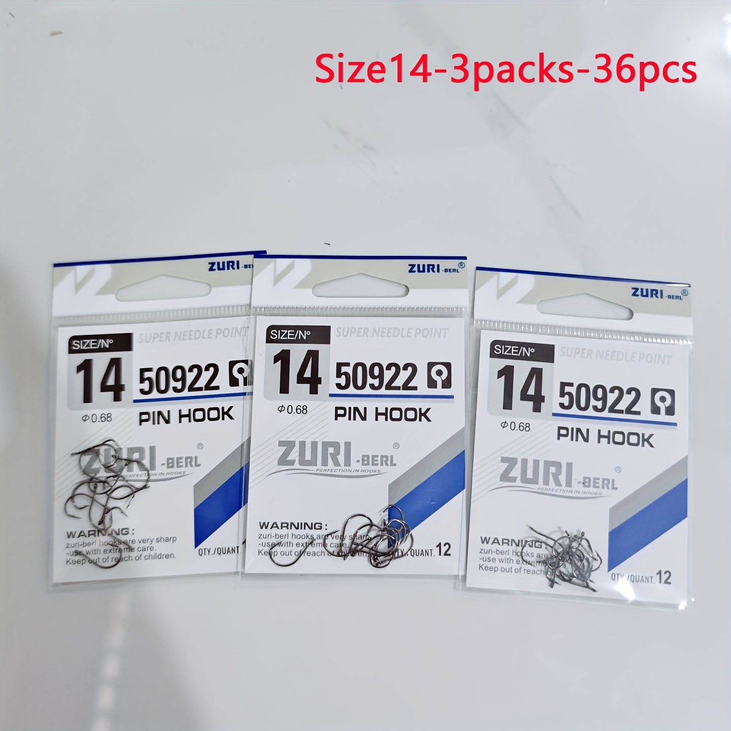 TEMU 21/24/27/30/33/36pcs Of Barbed Fishing Hooks In Bags, Suitable For Freshwater And Saltwater Fishing, With Loops