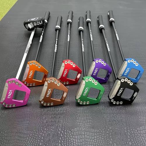 item picture 2026 new golf putting putter 1pc pack multiple colors length options 32 33 34 35 hd precision line face protective headcover
