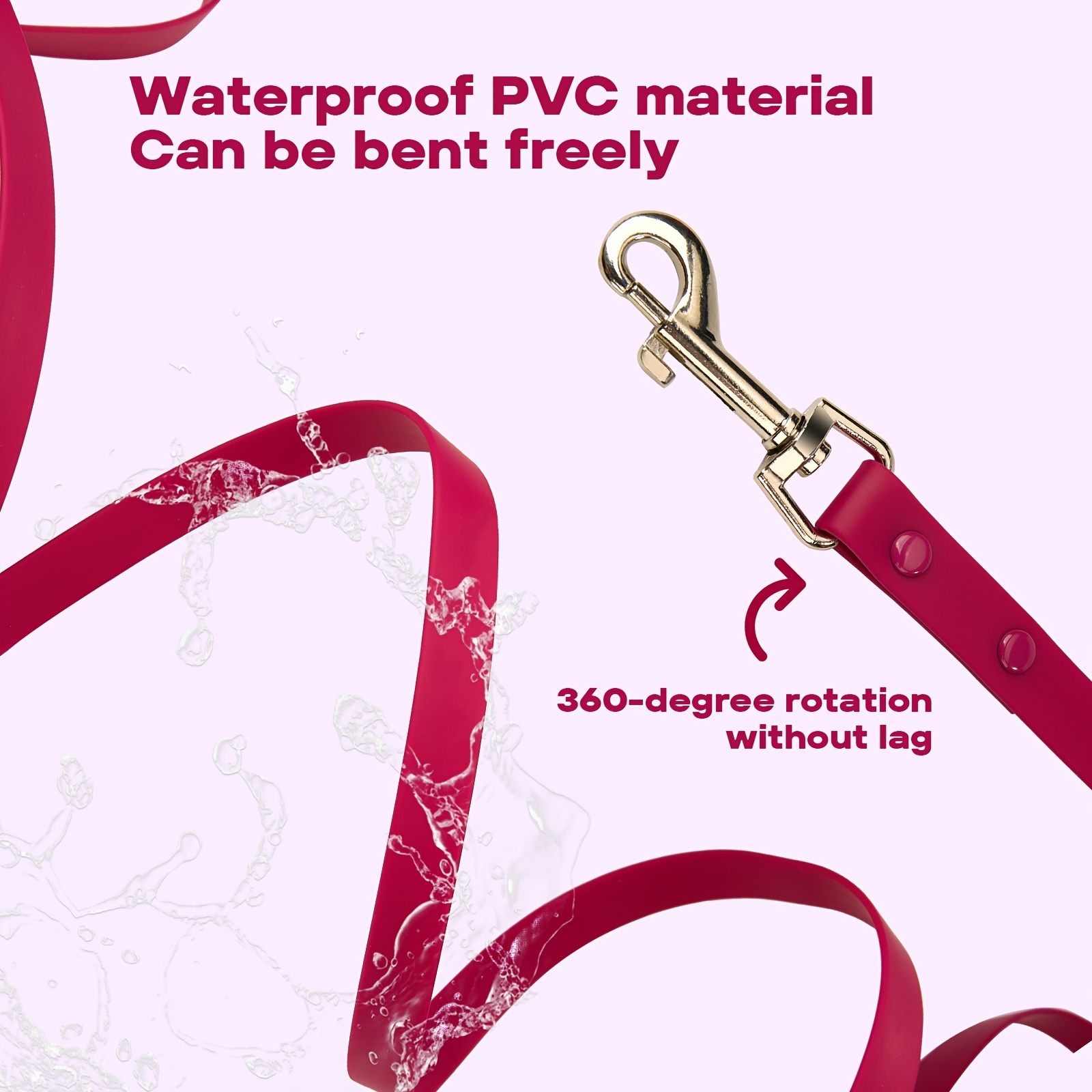 Hands-Free Lead Rope with Multi-Way Usage
