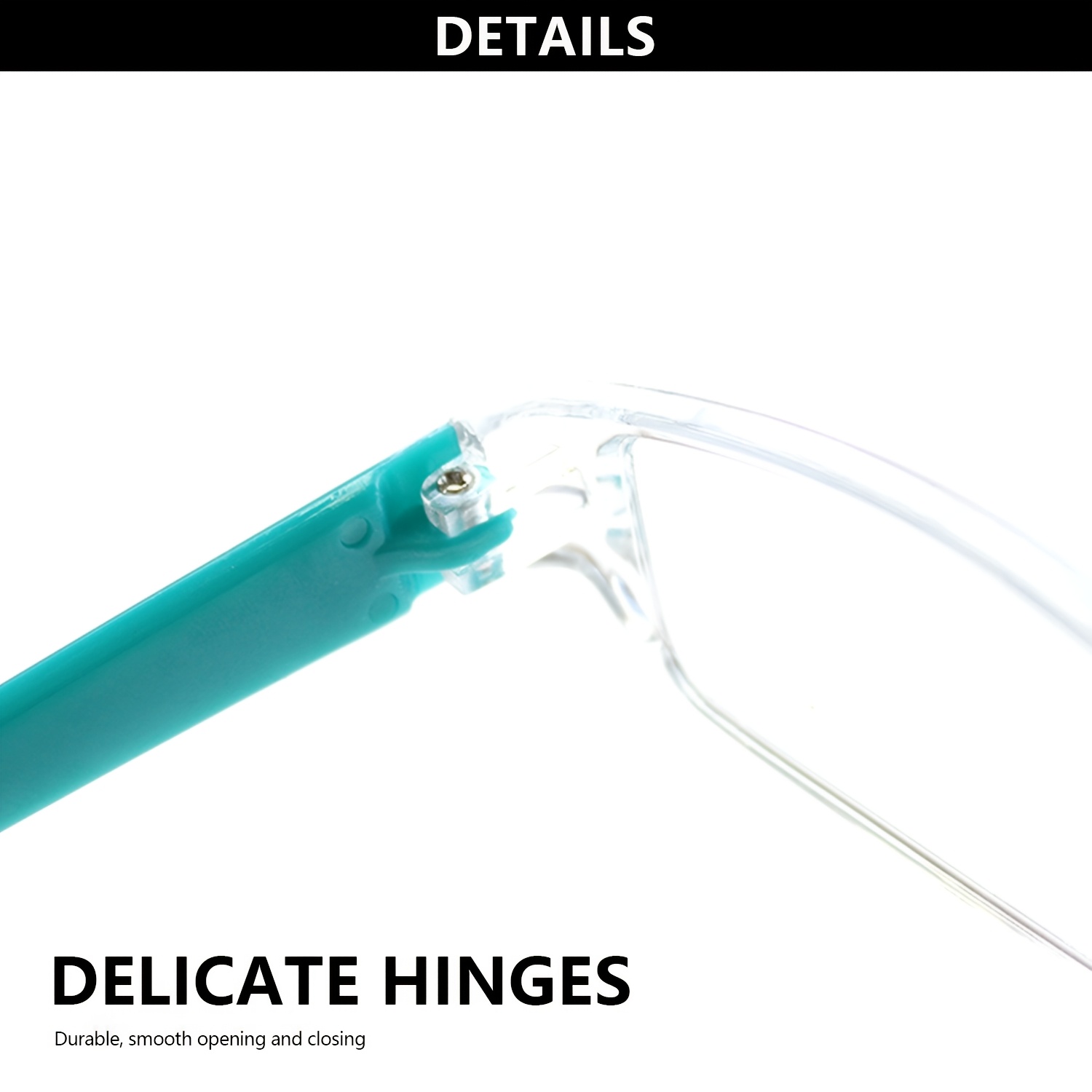 8pcs Classic Frameless Reading Glasses Set